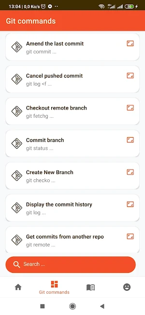 Git in practice Screenshot 1