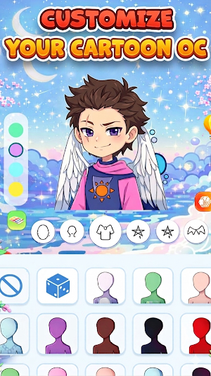 OC Maker: Cartoon Character Screenshot 1