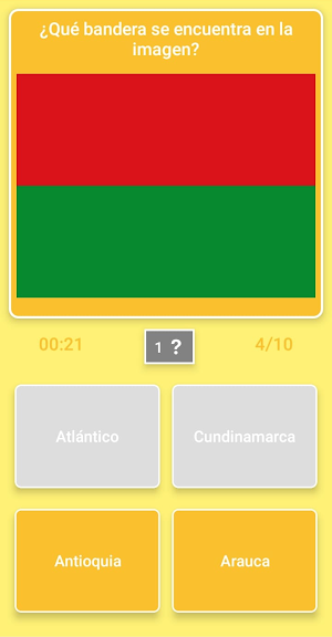 Mapa de Colombia - Quiz Screenshot 2