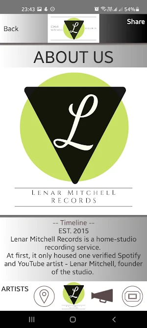 Lenar Mitchell Records (LMR) Screenshot 1