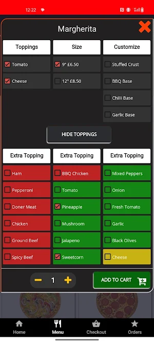 M&M Kebab Bedminster Screenshot 2
