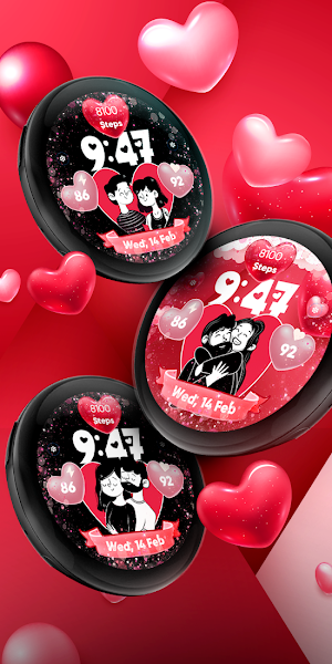 Valentine's Day Couple - Watch Screenshot 1