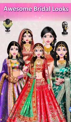 Indian Wedding Bridal Makeover Screenshot 0