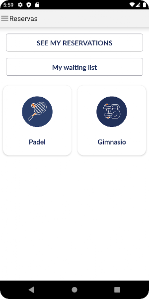 Club Padel Calderon Screenshot 2