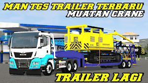 MAN TGS Trailer MOD BUSSID Screenshot 0