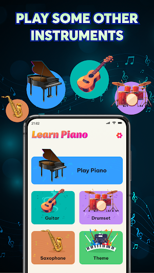 Musical Instrument-Learn Piano Screenshot 0