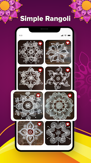 Diwali Rangoli Designs Screenshot 2