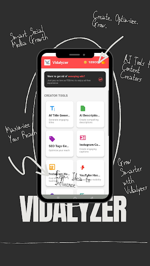 Vidalyzer: YouTube & IG SEO Screenshot 3