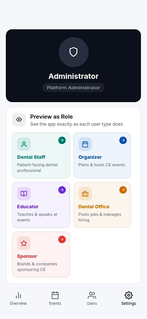 DentiCE – Dental CE & Events Screenshot 1