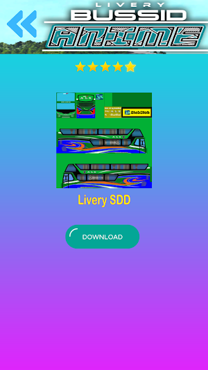 Livery Anime Bussid Screenshot 3