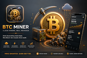 Bitcoin Miner BTC Cloud Mining Screenshot 0