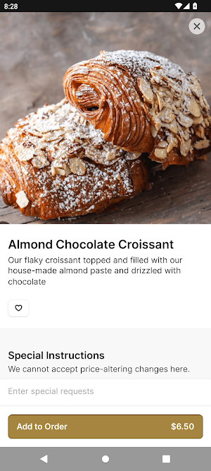 Cravings Coffee & Pastries Screenshot 3