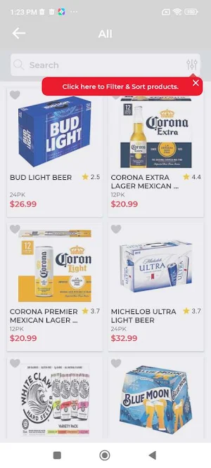 A&B Liquor Screenshot 2
