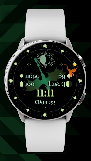 Iron Wing watch face Screenshot 3
