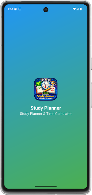 Study Planner Time Calculator Screenshot 0