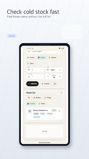 Pantry Stock Quick Screenshot 3
