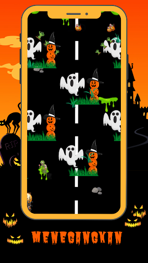 Zombie Halloween Runner Screenshot 1
