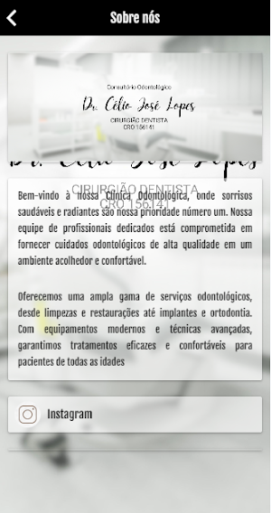 Consultório Dr Célio José Screenshot 2