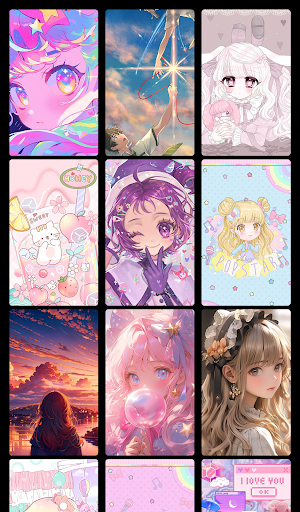 Anime Cuties Wallpaper Screenshot 3