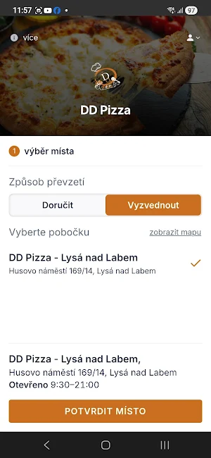 DD pizza Screenshot 0