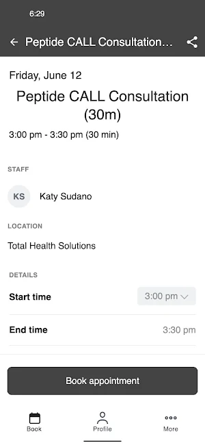 Total Health Solutions Screenshot 2