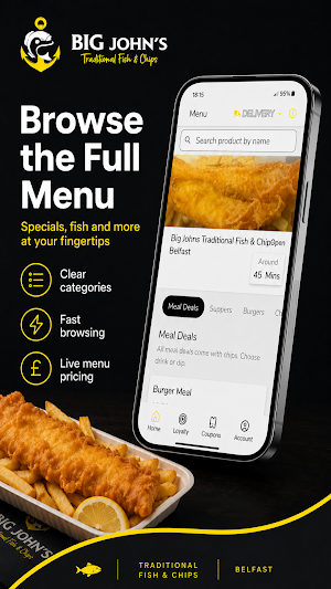 Big Johns Fish & Chips Screenshot 1