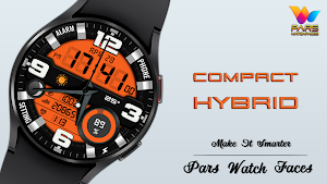 Compact Hybrid Watch Face screenshot 7