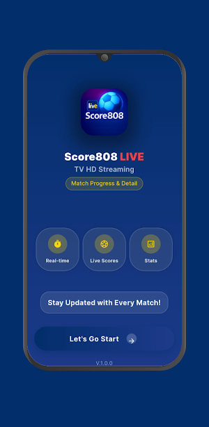 Score 808 Live Football TV HD Screenshot 0