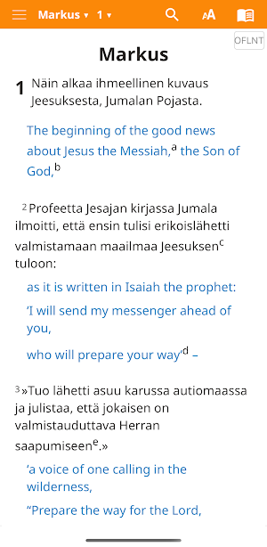 Suomi Uusi Testamentti Screenshot 2