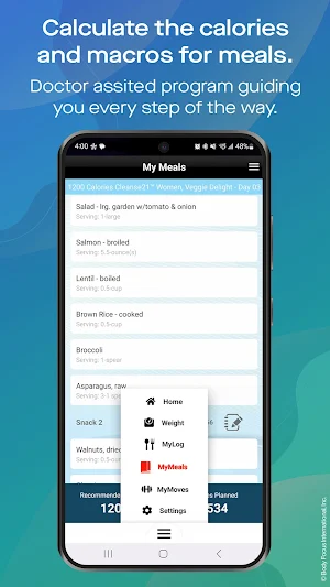 EZDietPlanner Fitness Tracker Screenshot 3
