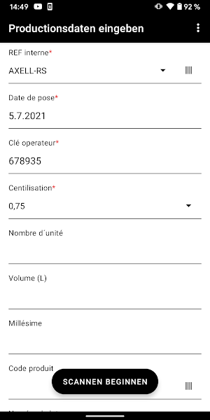 CdR ScanFIRST Screenshot 3