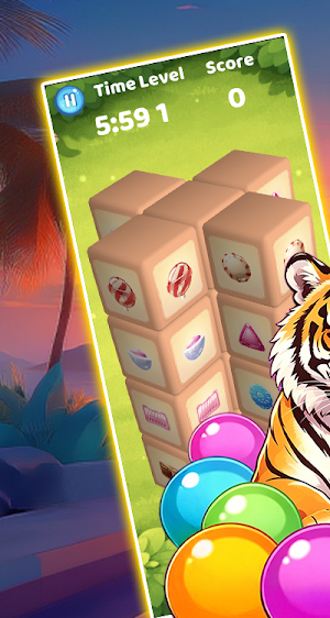 Candy Mahjong 3D Screenshot 0