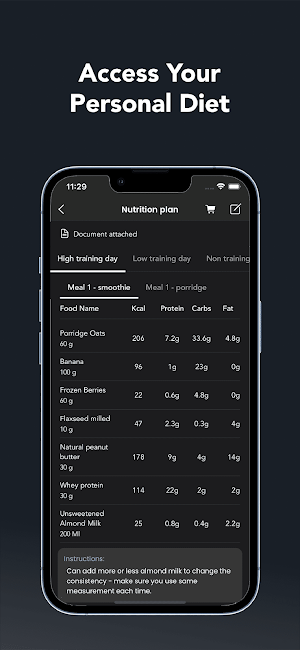 DB Fitness Transformation Screenshot 2
