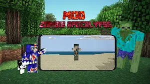 Zombie apocalypse mod for mcpe Screenshot 2