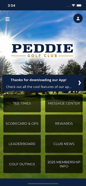Peddie Golf Club Screenshot 1