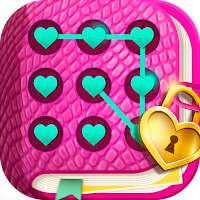 Glitter Secret Diary With Lock