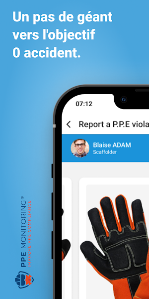 PPE Monitoring Screenshot 0