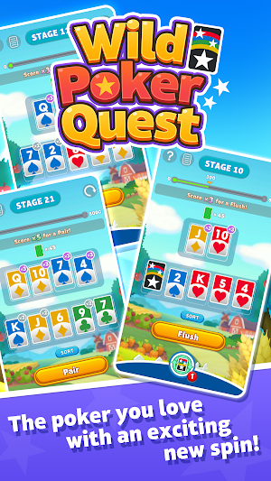 Wild Poker Quest Screenshot 0