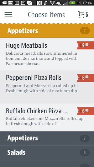 Cordavino's Italian Kitchen Screenshot 2