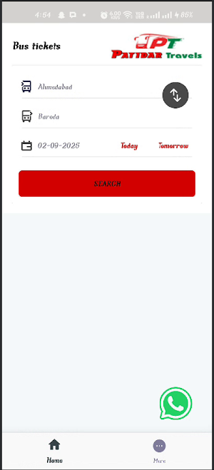 Patidar Travels Screenshot 0