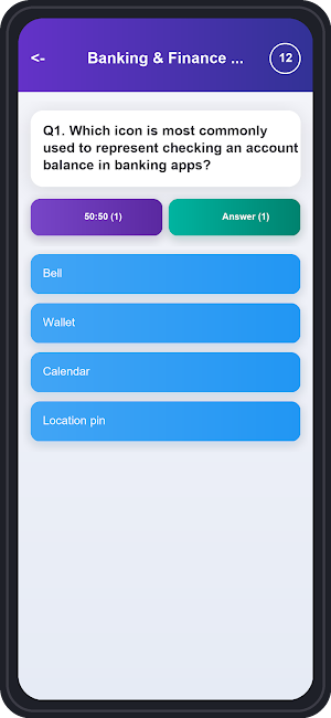 Mobile App Icons Trivia Quiz Screenshot 3