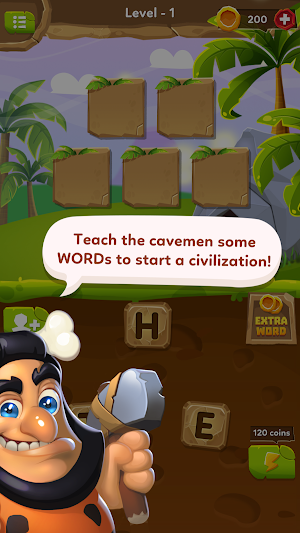 Word Connect - Stone Age Screenshot 2