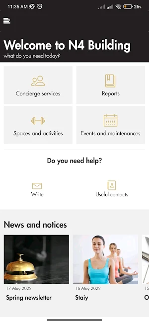 N4 Building Concierge Screenshot 2