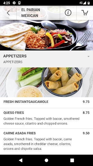 El Parian Mexican Restaurant Screenshot 2