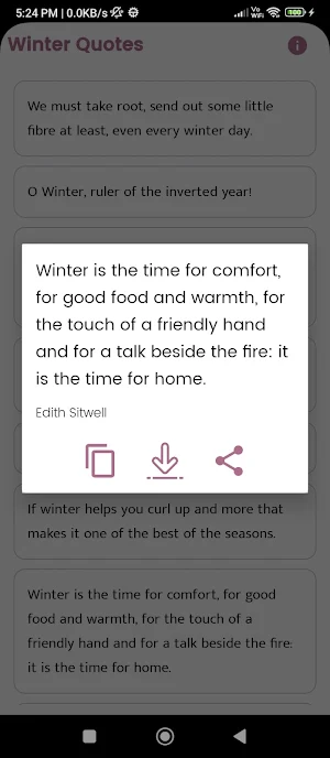 Winter Quotes and Sayings Screenshot 3
