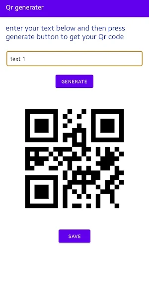 Qr genrator Screenshot 2