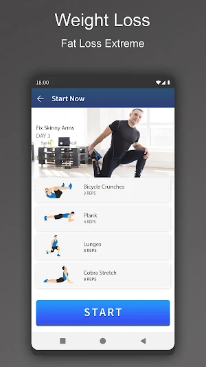 Fat loss extreme program Screenshot 2