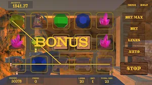 Gold Rush Slot Machine 3D Screenshot 3