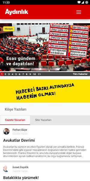 Aydınlık Screenshot 0