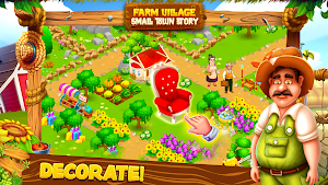 Happy Farm Town Small Village Screenshot 2